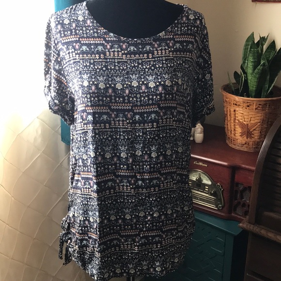 Le Lis boho print top - Picture 1 of 5